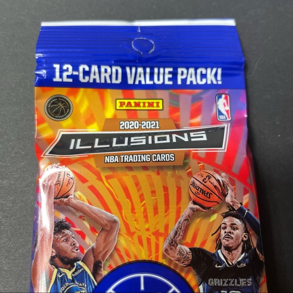 2020-2021 Illusions Panini Basketball Cards 12-Card Value Fat Pack! - Picture 3 of 5